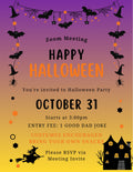 Halloween Office Party Invite